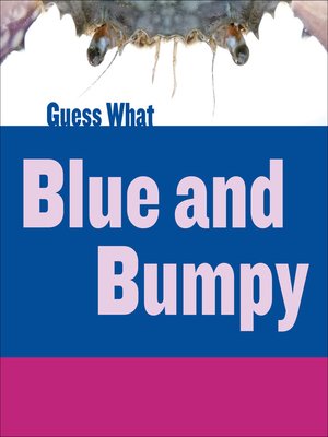 cover image of Blue and Bumpy